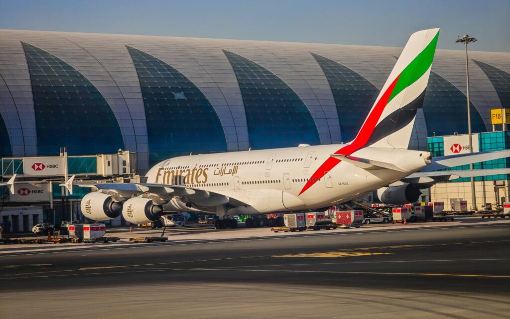 Dubai International Airport is one of the major UAE airports
