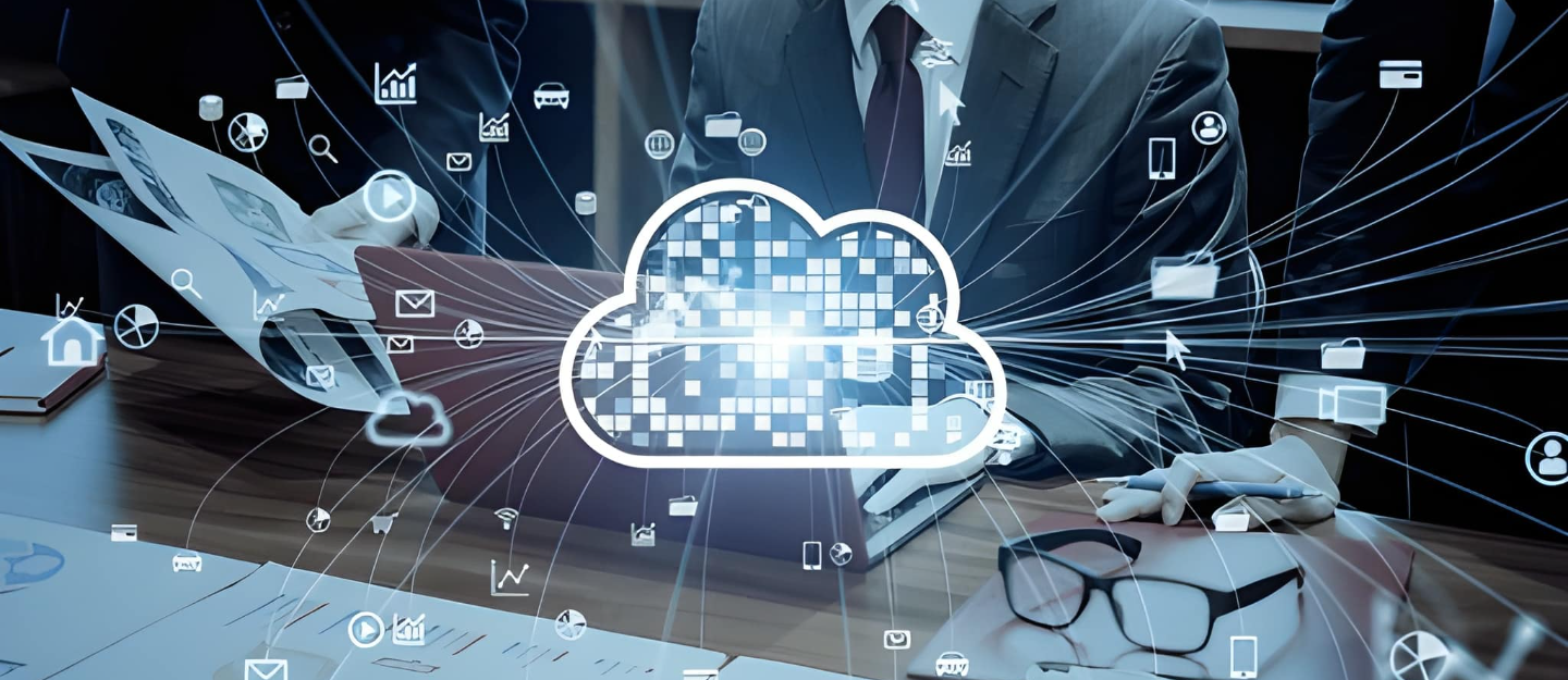 أشخاص مع أشكال ذكاء اصطناعي