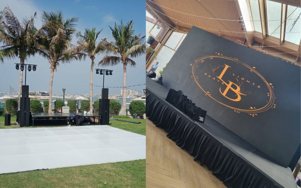 Lights and Beats offers AV services among others for event management in Dubai 