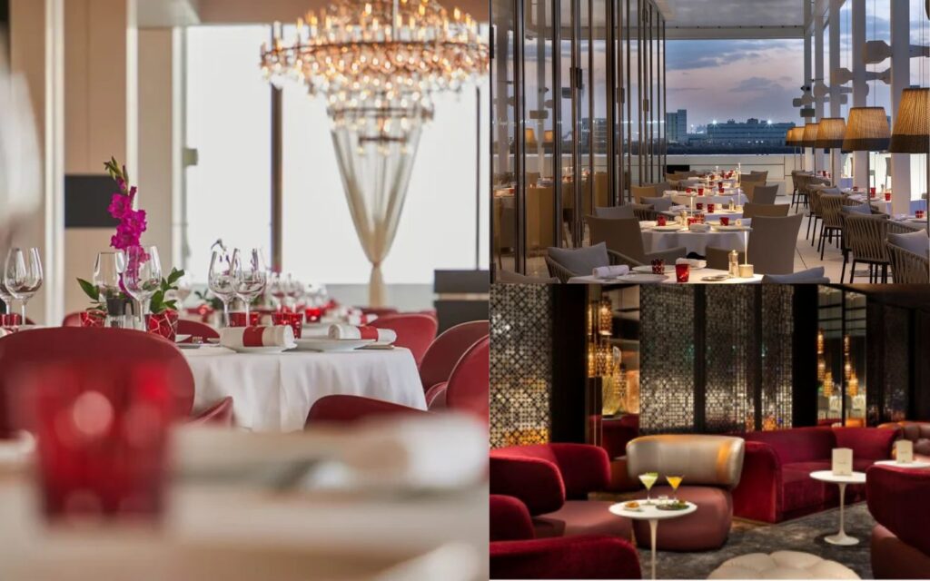 glimpse of one of the best fine dining restaurants in Abu Dhabi