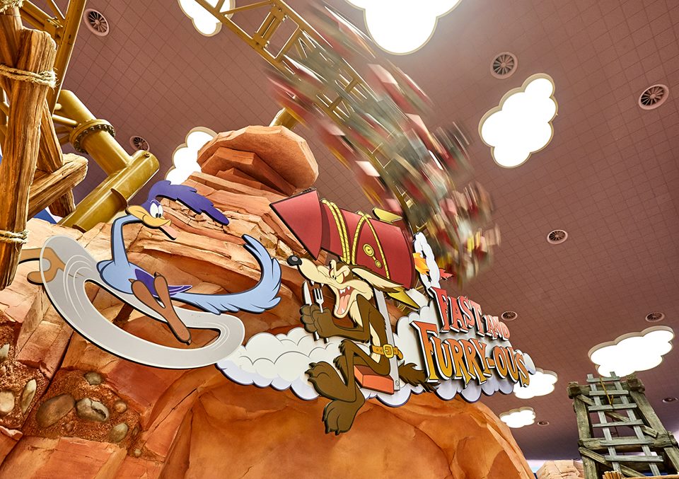 Fast and Furry-ous at WB World