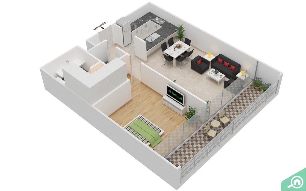 3D Floor plans by bayut