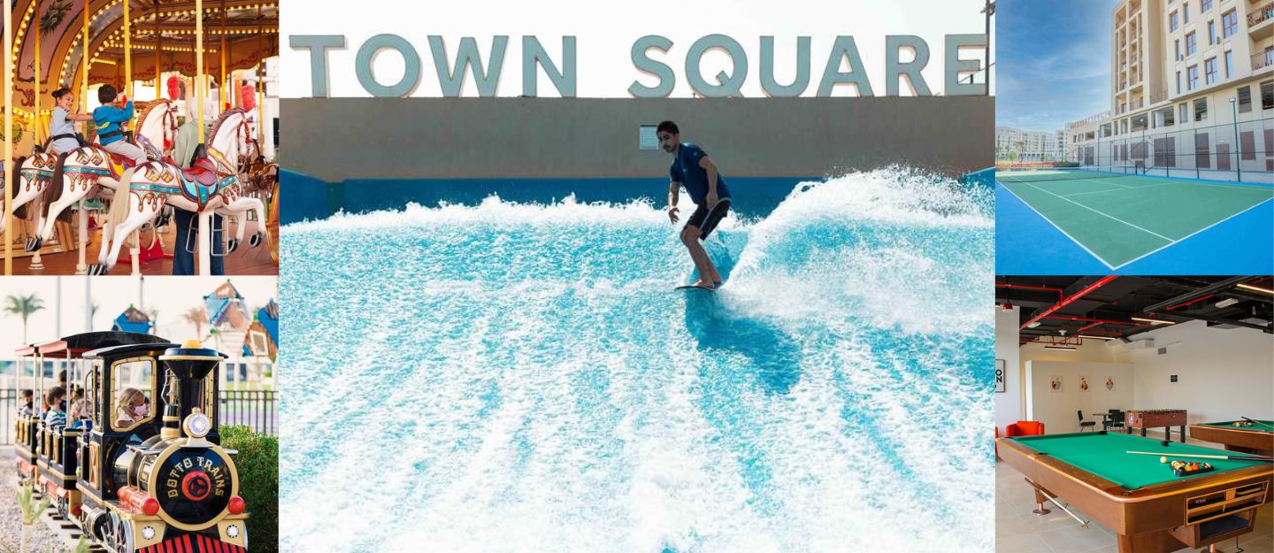 places to visit in Town Square Dubai for a memorable time