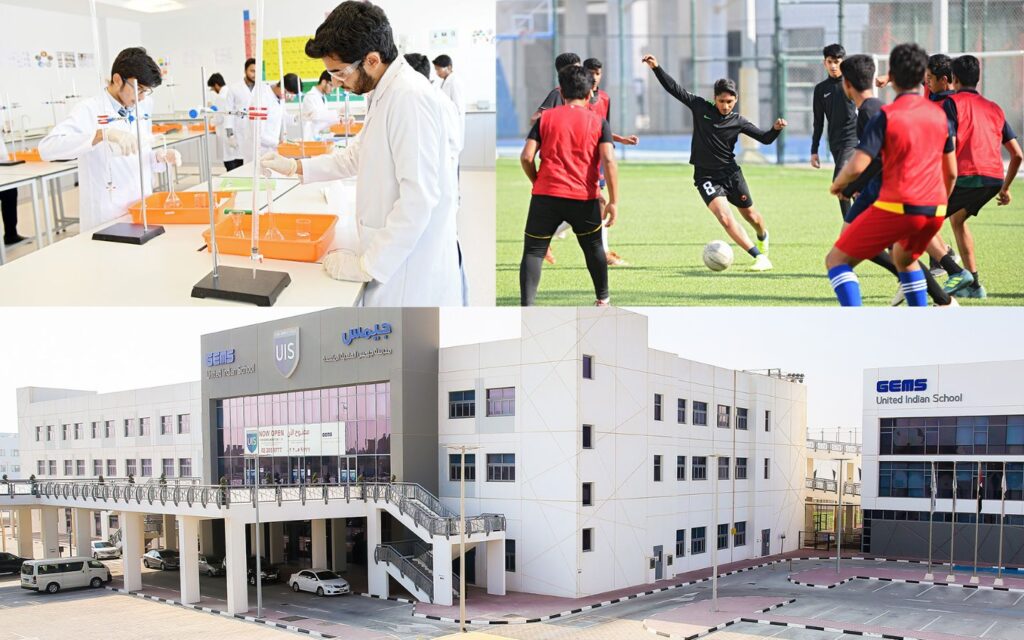 glimpse of world-class facilities at the GEMS United Indian School