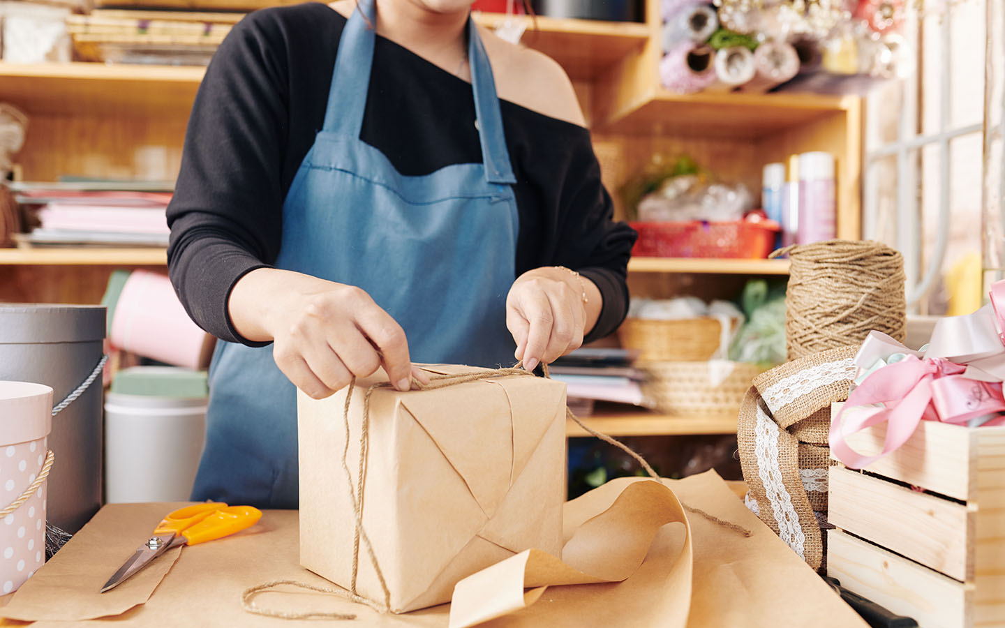 محل تغليف هدايا في أبوظبي ذا غيفت راب بوتيك، آيفوري ماي بيوت