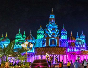Global Village at Night