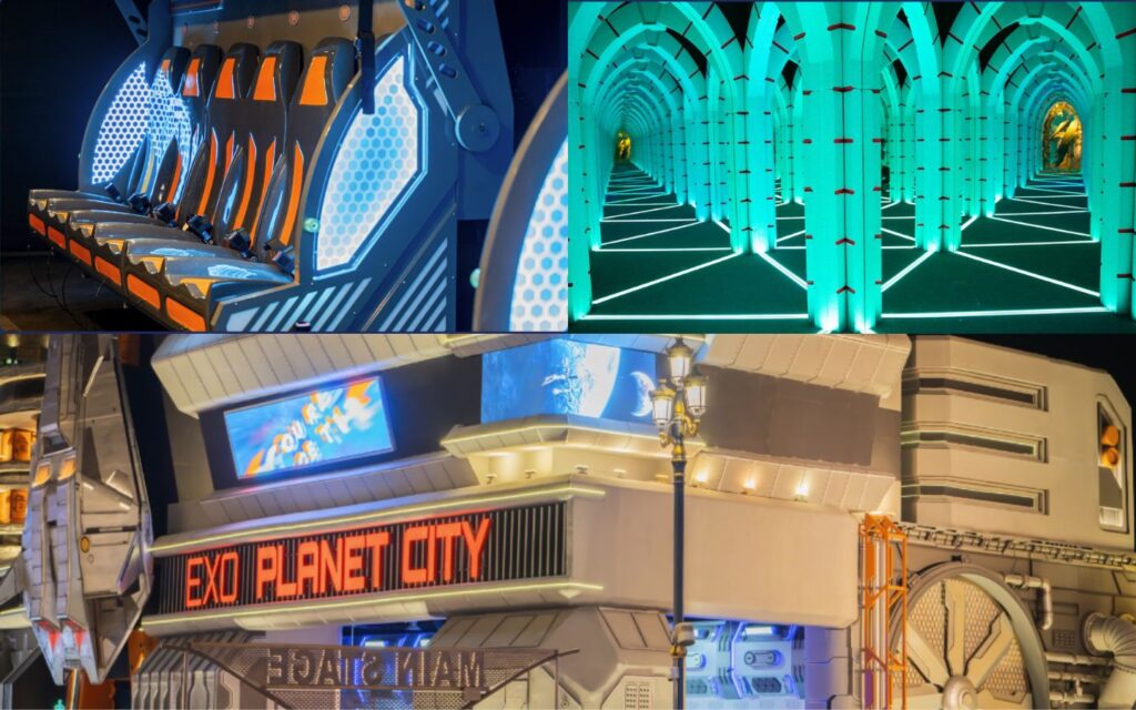 cosmic-themed attraction in Global Village Dubai
