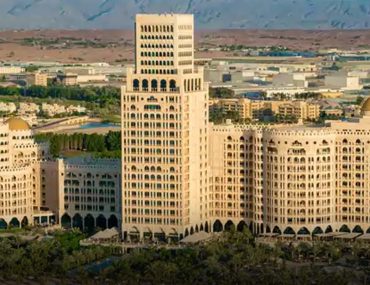 Aerial view of Waldorf Astoria Ras Al Khaimah