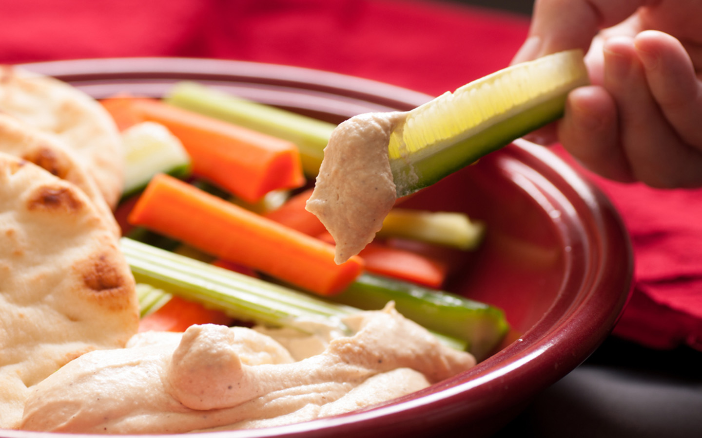Hummus dish