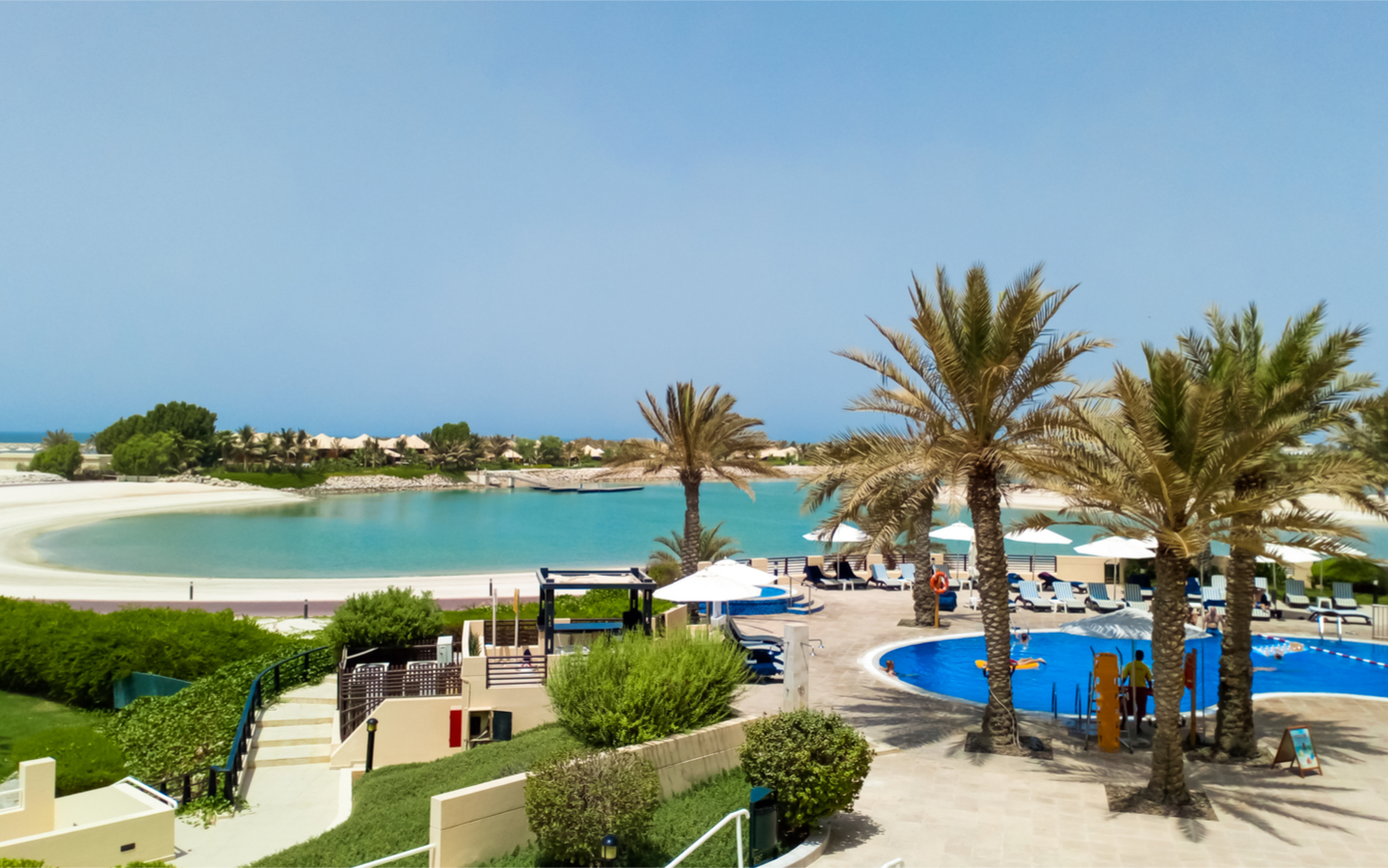 Hilton Al Hamra Beach & Golf Resort is a perfect holiday spot for young couples