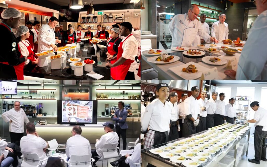 glimpses of professional chef training at ICCA Dubai