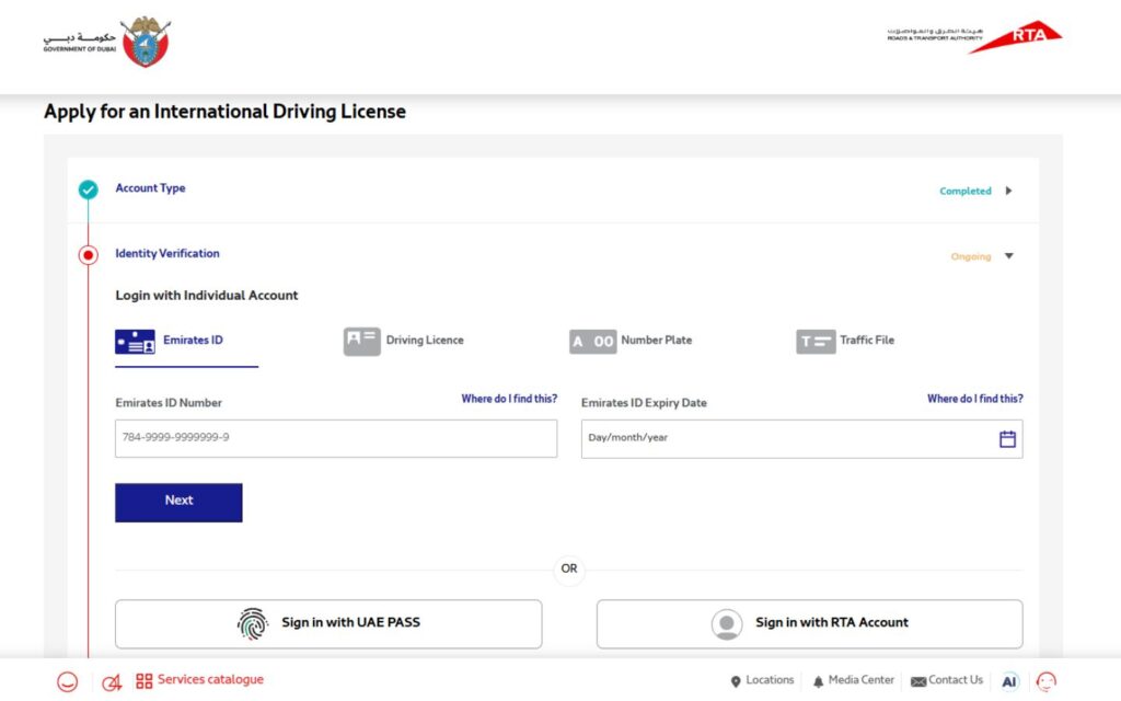 Apply for international drivers' licence in Dubai through RTA