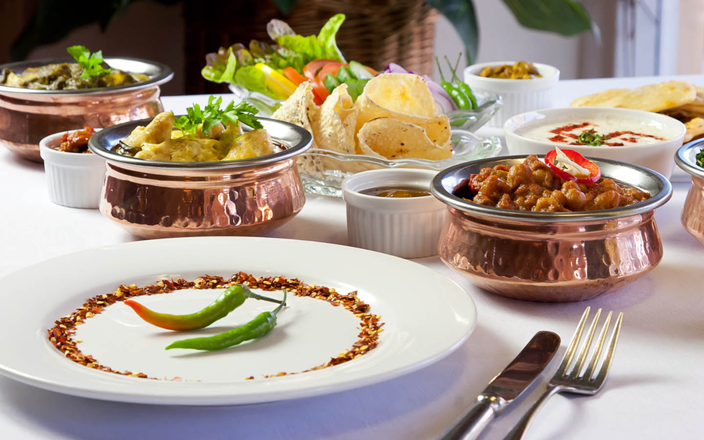 اطباق هندية