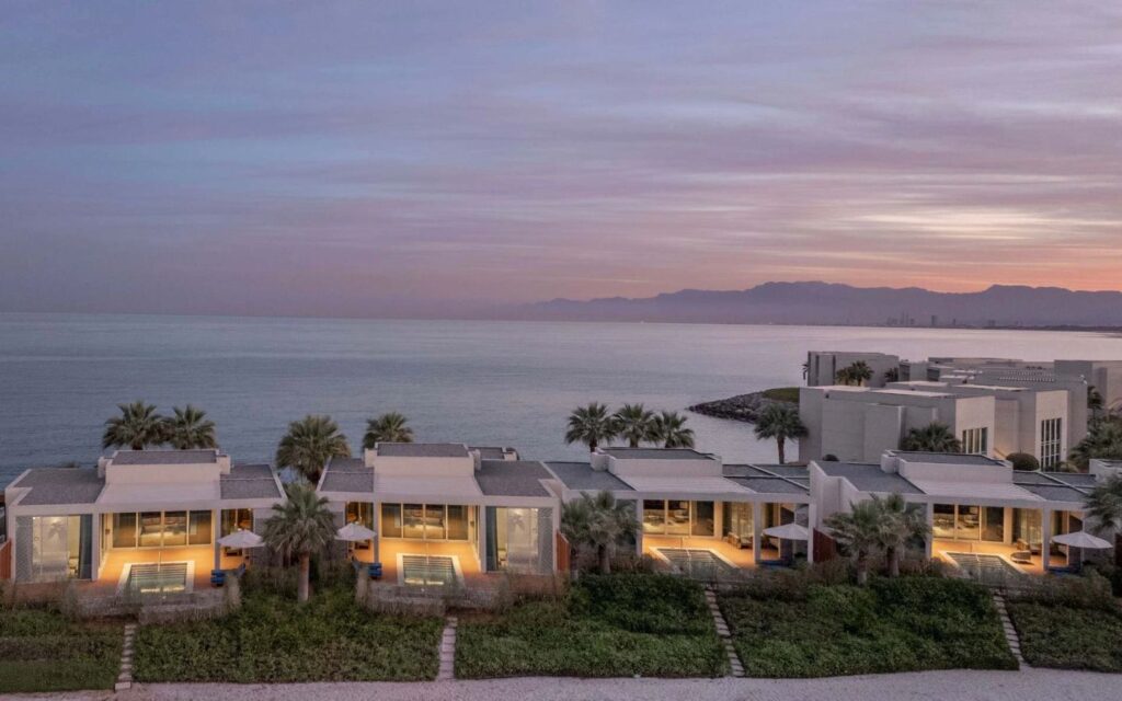 aerial view of one of the best hotels in RAK for national day weekend