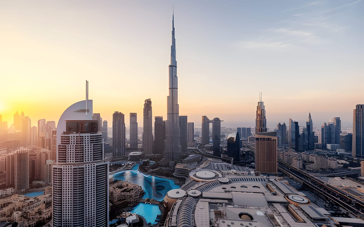 وسط مدينة دبي