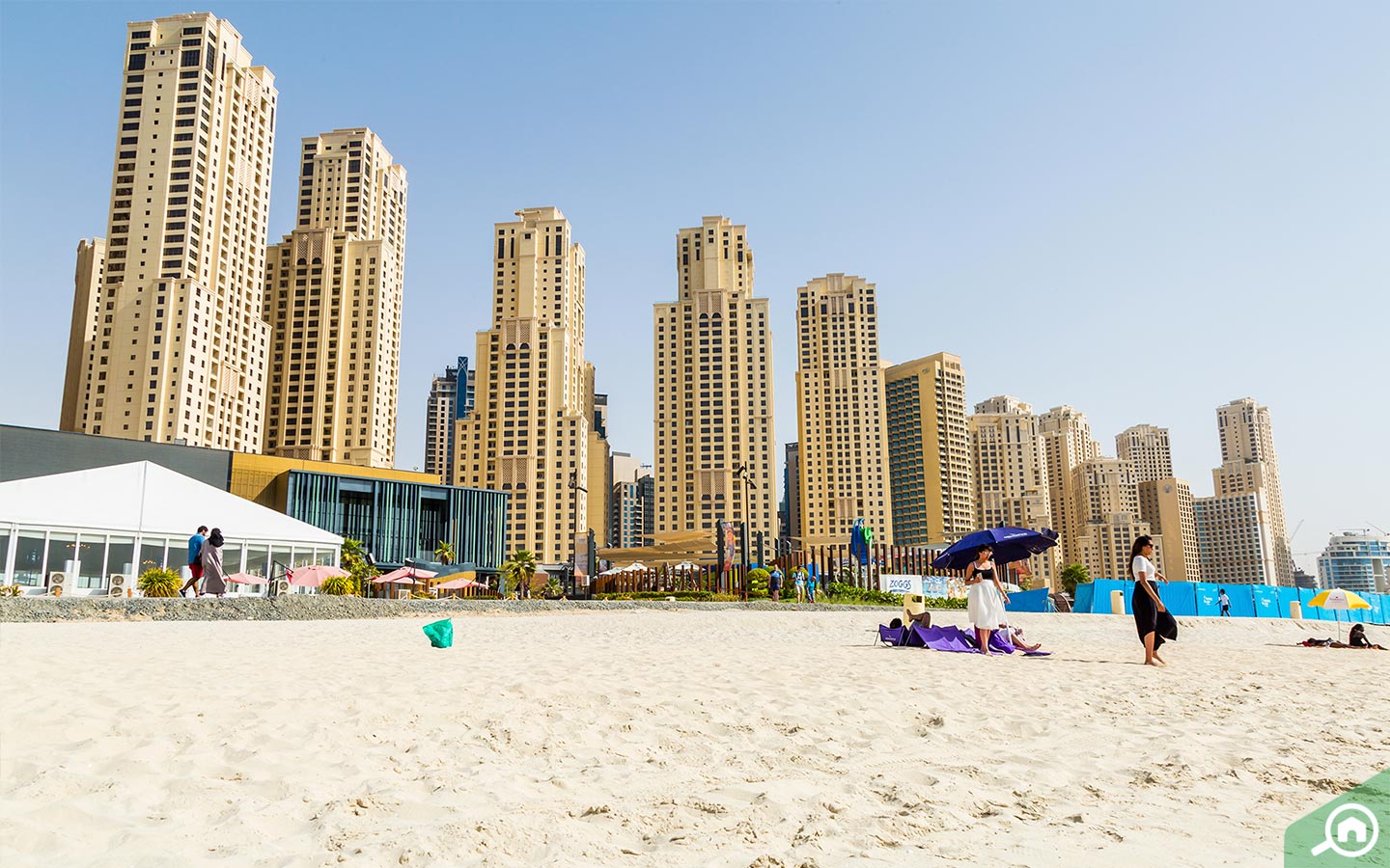 Sea view apartments in JBR Dubai