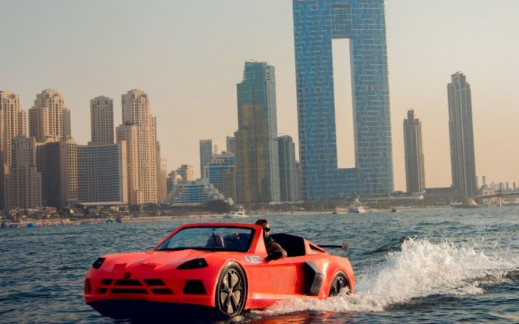 Jet Car Dubai is one of the extreme activities in Dubai