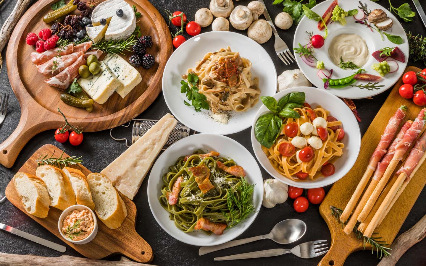 طعام ايطالي