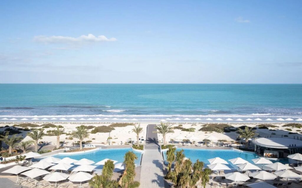 enjoy the essence of coastal luxury at Saadiyat Island beach resorts in Abu Dhabi