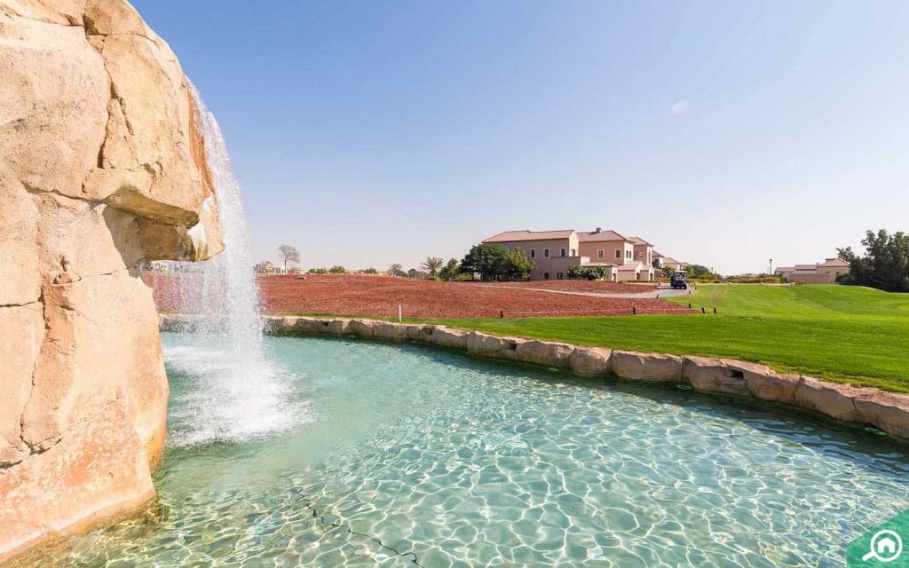 Jumeirah golf estates fountain
