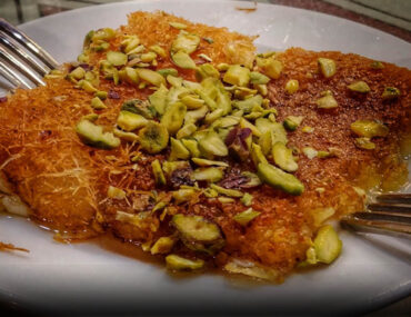 طبق من الكنافة