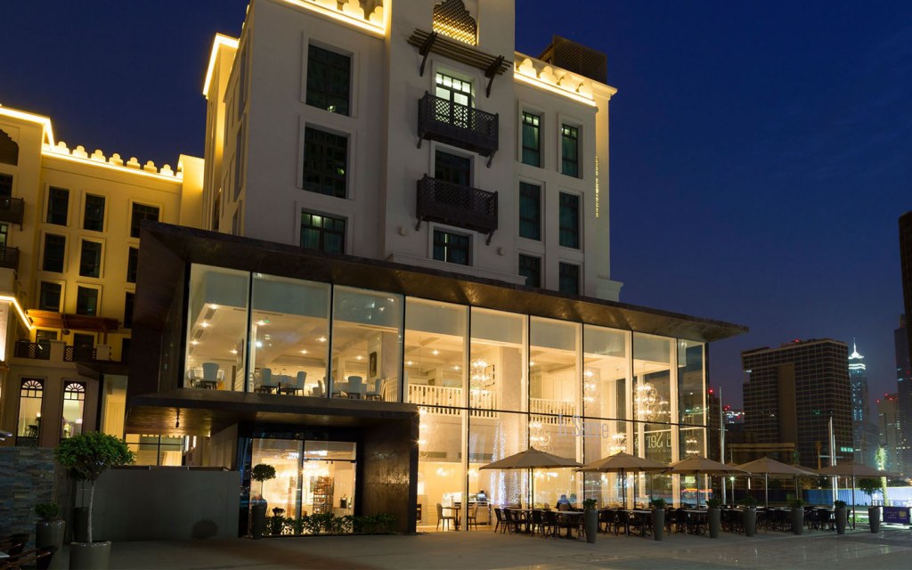 Exterior of La Serre restaurant