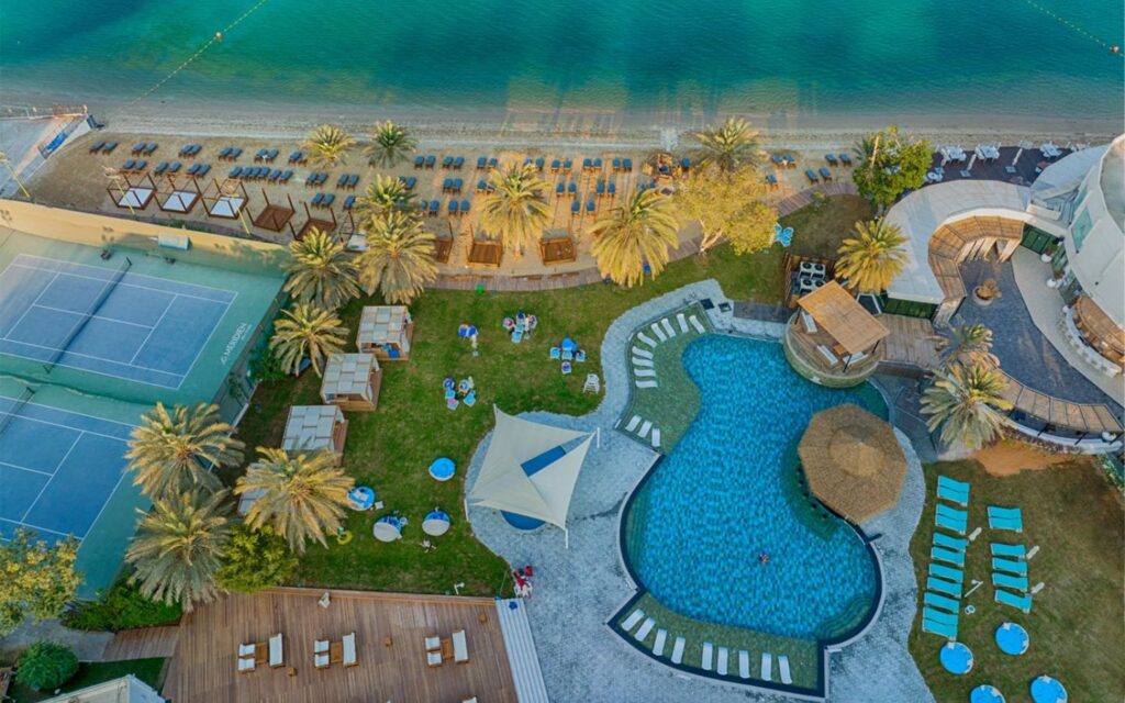 Experience Abu Dhabi’s coastal charm at this hotel