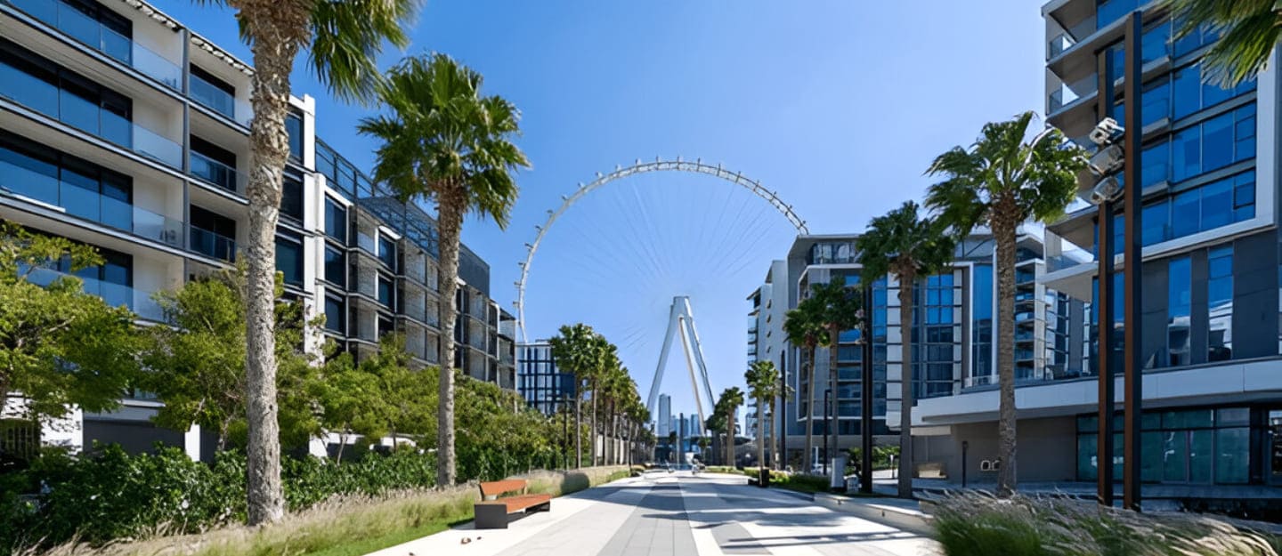 مبانٍ في جزيرة بلوواترز