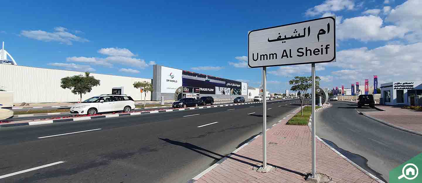 شارع ولافتة أم الشيف