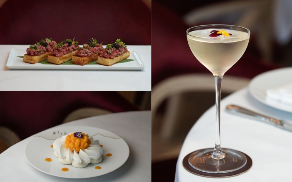 glimpse of artistic dishes served at Recently opened restaurants in Dubai