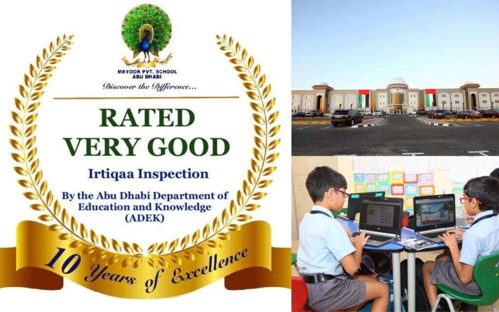 Mayoor Private School Abu Dhabi with very good rating by ADEK