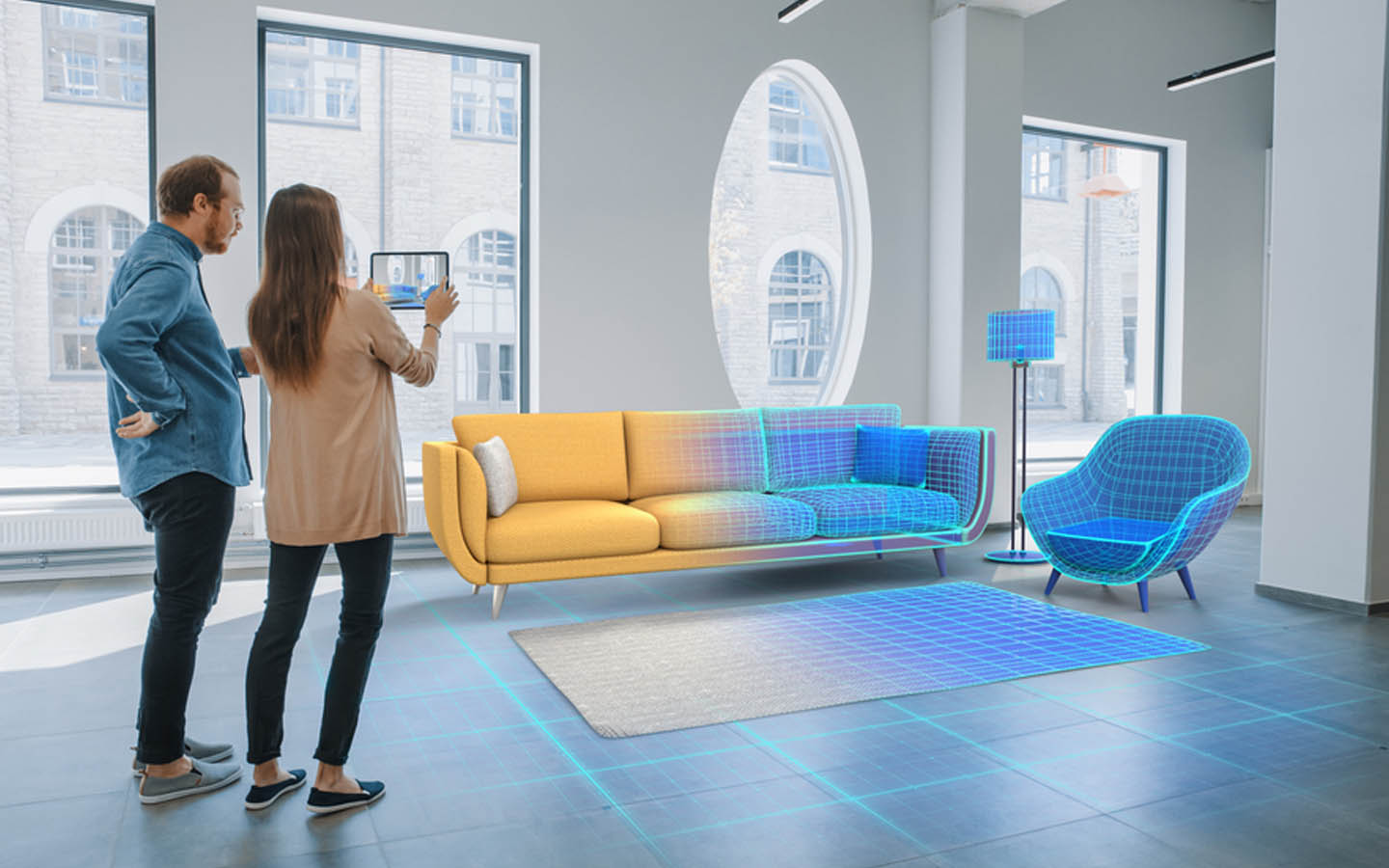 زوجان يُصممان منزلهما