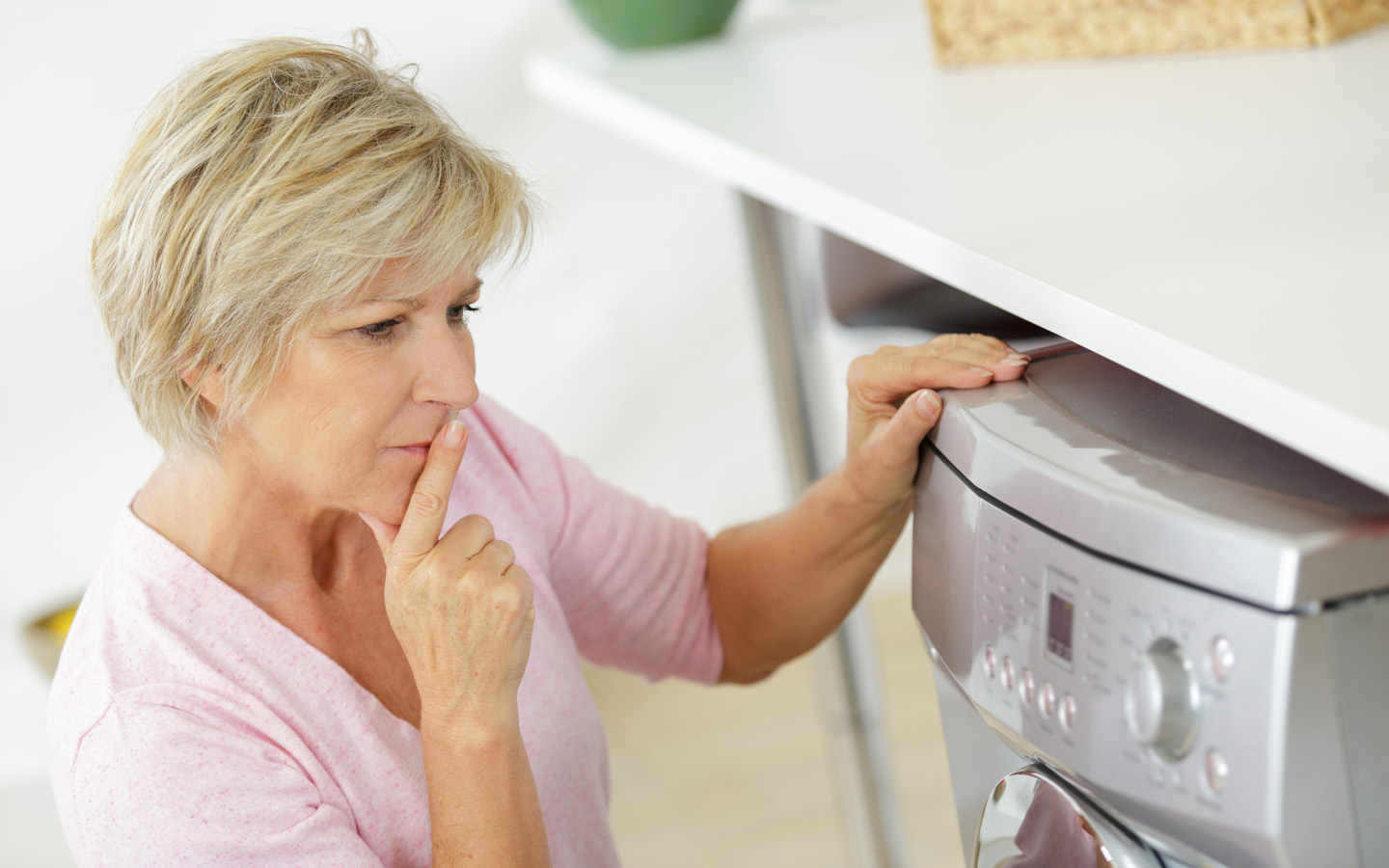 مشكلة في الغسالة