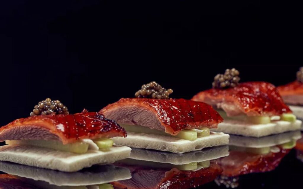 Abu Dhabi food festival Michelin chefs exquisite dish