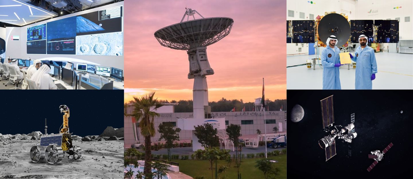 glimpses of services and projects at Sheikh mohammed bin rashid space centre