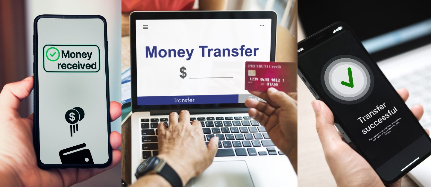 There are multiple ways to Send money from Dubai
