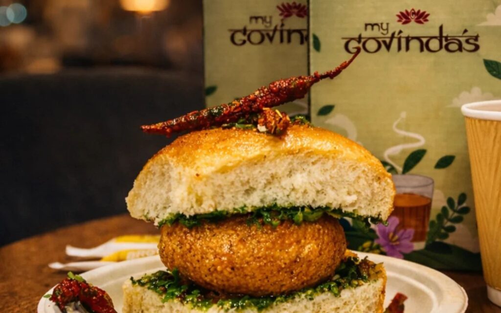 pav bhaji is a must try at Sharjah Indian restaurants