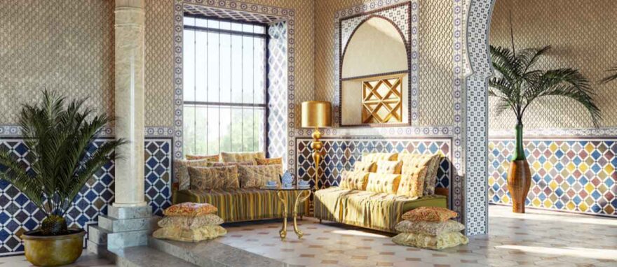 ديكور مغربي أفكار استخدام هذا النمط الفاخر والعريق في كافة زوايا