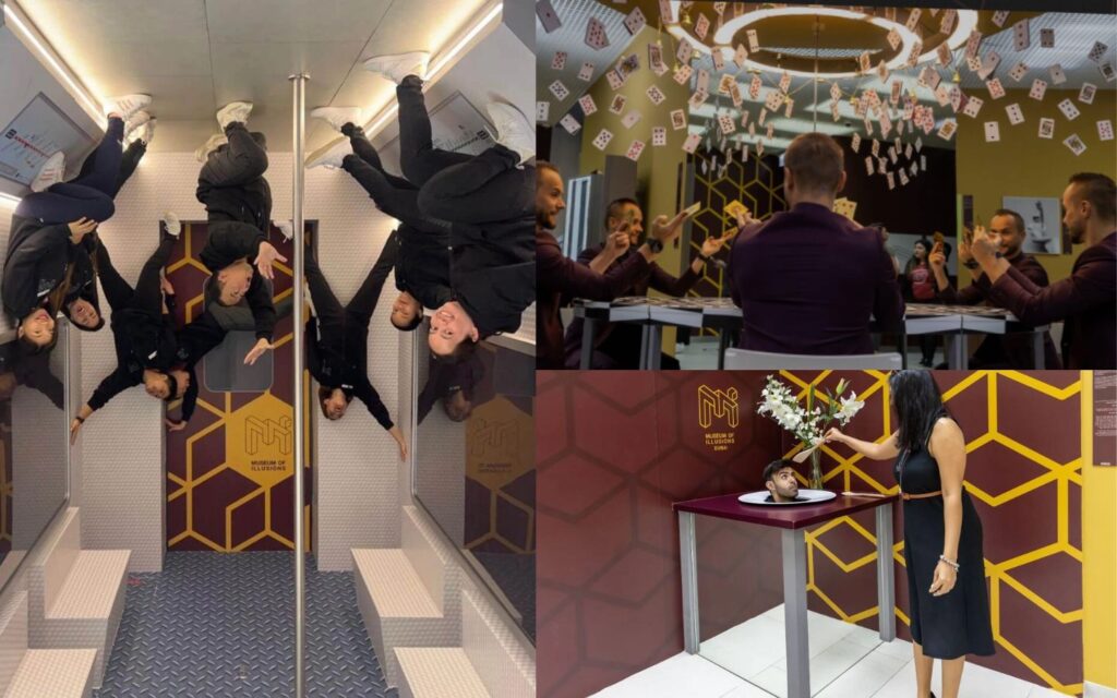 The Museum of Illusions is a must-visit for curious explorers.