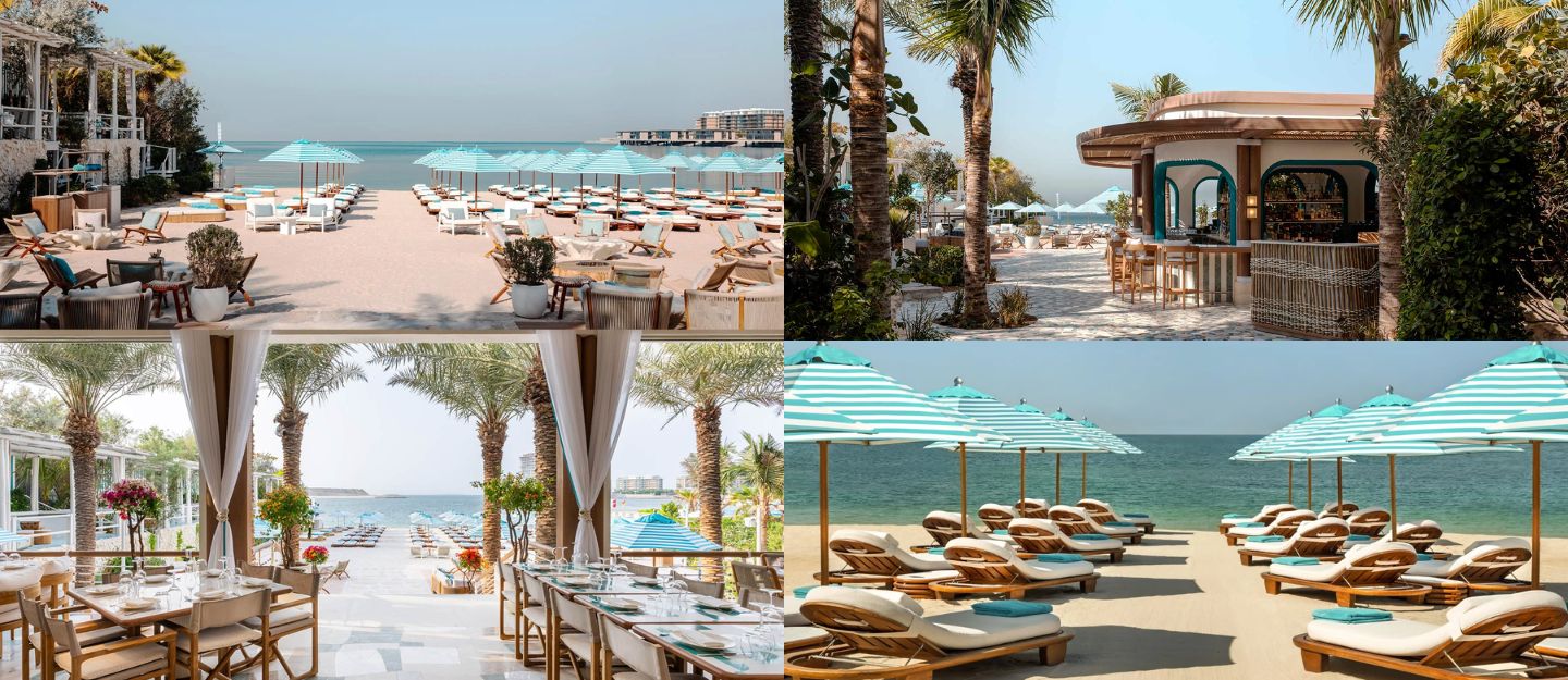 GLIMPSES OF Beachfront restaurants in dubai