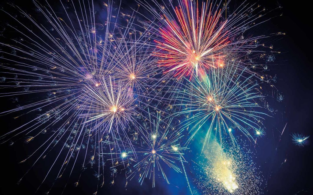 Fireworks for Diwali in Dubai 