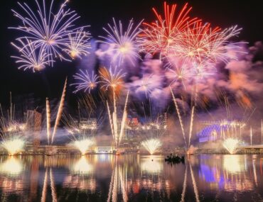 احتفالات راس السنة في ابوظبي