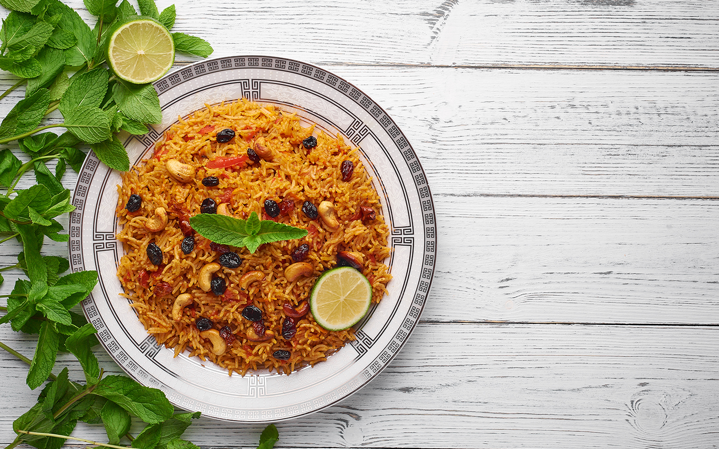 طبق كبسة