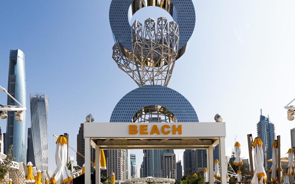 all about the O beach Dubai 