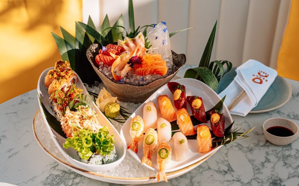 O Beach Dubai roof garden restaurant