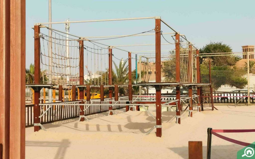 منطقة مغامرات للأطفال