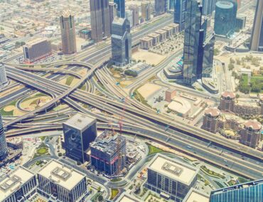 مباني داون تاون دبي