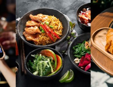 GLIMPSE OF places to eat in Yas Mall