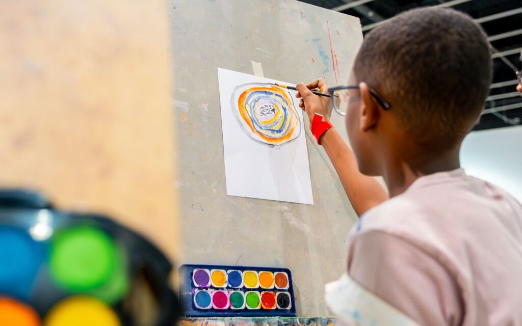 Experience the creative energy of Manarat Al Saadiyat art studio