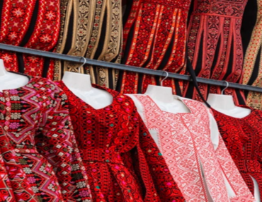 متجر أثواب فلسطينية